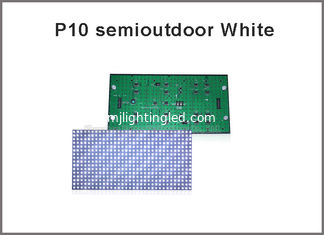 CINA l'uso bianco 320*160 32*16pixels di semioutdoor del modulo dell'esposizione di pannello di 5V P10 LED per la pubblicità del contrassegno ha condotto lo schermo di visualizzazione fornitore