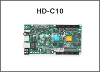 CINA Regolatore precipitante a cascata asincrono di colore pieno del porto della carta di controllo di HD-C10 rgb controller/USB fornitore