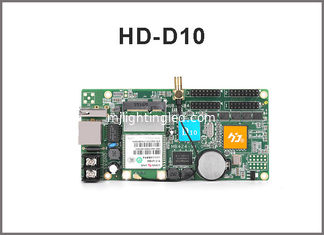 CINA D10 HD-D10 RGB Full Color 256 Scale Grigio LED Display Controller Card 4 Gruppi HUB75 Supporta 384*64pixels fornitore