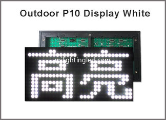 CINA I pixel bianchi all'aperto 32*16 del modulo 320*160mm dell'esposizione di LED di colore P10 impermeabilizzano l'alta luminosità per il segno principale messaggio di testo fornitore