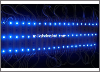 CINA 5730 modulo 3LED blu delle luci DC12V SMD 5730 LED del LED impermeabile per colore del blu della vetrina del bordo di pubblicità fornitore