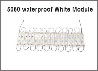 CINA I moduli di bianco 5050 LED impermeabilizzano le lampadine principali segno di CC 12V SMD 3 LED dei moduli principali IP65 per le lettere di Manica bianche fornitore