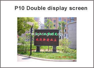 CINA Esposizione programmabile dell'esposizione di LED all'aperto di rosso P10 + di verde del modulo del doppio P10 del modulo impermeabile bicolore di colore 1R1G LED fornitore