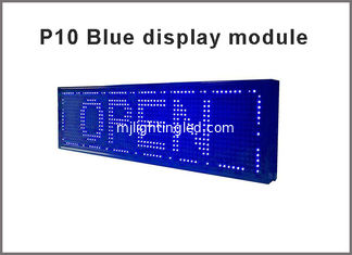 CINA Il singolo pixel principale blu 320*160mm p10 grafico del modulo 32*16 dell'esposizione della IMMERSIONE P10 ha condotto lo scoreboad elettronico del segno del messaggio del pannello fornitore