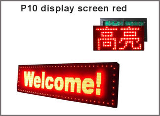 CINA Le informazioni di rotolamento programmabili ROSSE della radio e del usb di semioutdoor del segno di P10 LED hanno condotto il segno principale messaggio dello schermo di visualizzazione fornitore