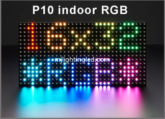 CINA P10 RGB SMD Indoor High Brightness Full Color Video Led Display Moduli di schermo 32*16dots 320mm*160mm HUB75 fornitore