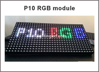 CINA 10mm Pixel Full Color Module Outdoor Hub 75 1/4 Scan 320*160mm 32*16 Pixel Smd 3 In 1 Display Rgb P10 Led Module fornitore