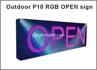 CINA La IMMERSIONE all'aperto P10 RGB dello schermo SMD P10 di colore pieno di LED di alta luminosità del pixel all'aperto impermeabile LED dell'esposizione 10mm ha condotto il pannello fornitore