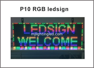 CINA P10 Modulo di visualizzazione LED RGB Pannello di finestra Segno di negozio Segno P10 32X16 Matrice Programmabile Video Screen fornitore