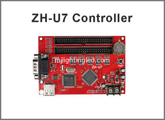 CINA ZH-U7 ha condotto la scheda di controllo USB+RS232 2xpin50 per P10 singolo &amp; la pubblicità di colore del dule ha condotto il sistema del regolatore di esposizione del segno fornitore