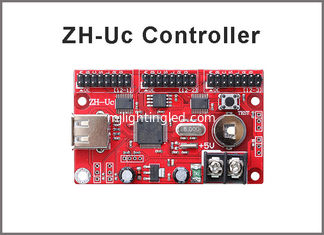 CINA Il modulo dello schermo della scheda di controllo P10 LED del ZH-Uc LED ha condotto il sistema di controllo del porto dei pixel 3*hub12 della porta USB 512*48,768*32 del regolatore fornitore