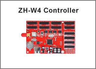 CINA ZH-W4 ha condotto i pixel della scheda di controllo di wifi 800*128 con porta USB per il segno programble commovente principale pannello del modulo p10 fornitore