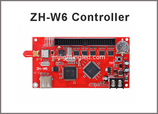 CINA Il wifi ZH-W6 ha condotto la carta principale senza fili del segno di wifi del modulo del sistema di controllo il LED P10, scheda di controllo del bordo dell'unità disco di U fornitore