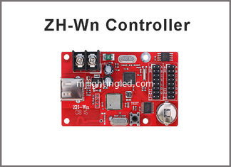 CINA Sistema di programmazione senza fili di wifi della scheda di controllo della porta USB LED di ZH-Wn dei pixel 320*32 per il tabellone per le affissioni di pubblicità del LED fornitore