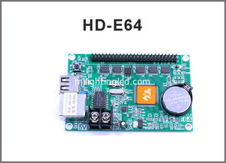 CINA Colore della scheda di controllo dell'esposizione di lan del sistema di controllo di Huidu HD-E64 HD-E42 singolo &amp; regolatore di schermo doppio dello schermo a colori fornitore