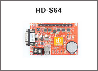 CINA HUIDU HD-X41 HD-S64 1*50PIN 1024*256 USB &amp; la scheda di controllo della porta seriale LED per singolo &amp; colore doppio hanno condotto lo schermo di visualizzazione fornitore