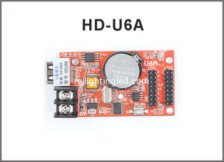 CINA La vendita calda HD-U6A USB ha condotto il regolatore principale p10 monocromatico di sostegno del modulo dello schermo di colore 320*32pixel di &amp;Two della scheda di controllo fornitore