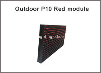 CINA modulo rosso all'aperto di alta luminosità 32*16pixels P10 LED di 320*160mm per il singolo messaggio di scorrimento dell'esposizione di LED di colore principale fornitore