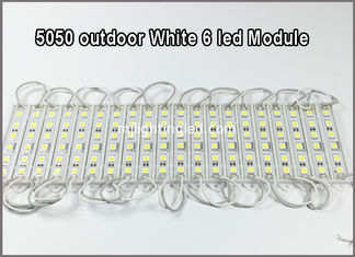 CINA Il modulo bianco 5050 6 il LED DC12V del LED impermeabilizza i moduli 20PCS/Lot d'accensione luminoso eccellente di progettazione LED della pubblicità fornitore