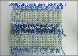 CINA Moduli SMD5050 6 lampade impermeabili del modulo IP67 12V LED del LED per il bordo principale del segno fornitore