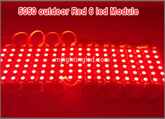 CINA La CC 12V del modulo 5050 SMD 6 LED del LED impermeabilizza i moduli della lampadina del segno di IP68 LED che annunciano i moduli della scatola leggera fornitore