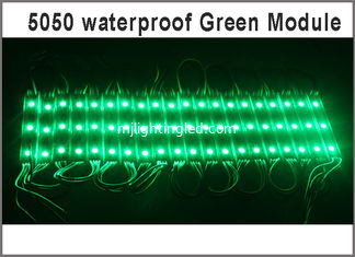 CINA I moduli IP65 di DC12V SMD 5050 3LEDs LED impermeabilizzano la luce verde di pubblicità di alta qualità della lampada 5050 leggeri fornitore