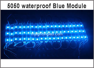 CINA 20pcs luce luminosa eccellente impermeabile blu del modulo del modulo IP65 LED di CC 12V 5050 SMD 3 LED per la pubblicità del contrassegno fornitore