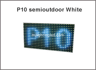 CINA Schermo di visualizzazione bianco Semi-all'aperto del messaggio del modulo dell'esposizione di LED di colore dell'esposizione di LED di DIY P10 fornitore