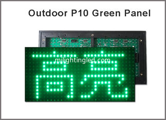 CINA I moduli all'aperto dell'esposizione del modulo di P10 LED verde chiaro per il messaggio di scorrimento dell'esposizione di LED hanno condotto il segno fornitore