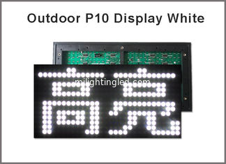 CINA P10 ha condotto il modulo del segno principale p10 del modulo per la pubblicità del colore di bianco dello schermo di visualizzazione del LED del tabellone del LED 5V fornitore