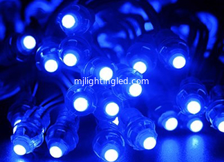 CINA 12mm LED Pixel Module Blu 5v LED Backlight per cartelloni pubblicitari impermeabile IP67 LED Point Light 50pcs/String fornitore