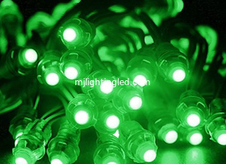 CINA Il contrassegno all'aperto LED di DC5V LED del punto delle palle 12mm delle illuminazione verdi del pixel ha condotto la lampadina principale nameboard delle lettere di canale fornitore