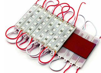 CINA 5050 canale impermeabile rosso della lettera del segno del modulo 6leds DC12V di SMD LED per l'esposizione del bordo di pubblicità fornitore
