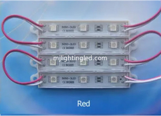 CINA SMD 5050 Modulo LED a 3 led rosso luce posteriore per lettere di segno fornitore