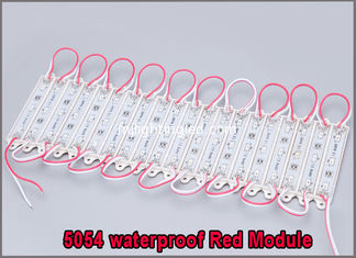 CINA SMD 5054 3 luce leggera impermeabile rossa di CC 12V LED della lampada di pubblicità del modulo del LED fornitore