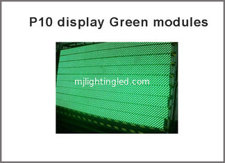 CINA la ricerca Semi-all'aperto del punto 1/4 del pixel 32X16 per lo schermo principale, colore verde principale p10 dei moduli p10 ha condotto il pannello fornitore