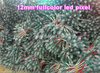 CINA 5V 12mm Colorchanging Decoration Light 1903IC Fullcolor Pixel Light Decorazione di Natale fornitore