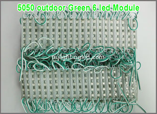CINA Verde 5050 SMD 6 Modulo LED a luce Segnale esterno impermeabile Lettere LED Di pubblicità Luce DC12V fornitore
