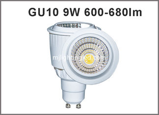 CINA L'alta luminosità 9W si dirige l'accensione della sostituzione del haloge della lampadina dimmable/nondimmable 50W del riflettore di 600-680lm gu10 LED fornitore