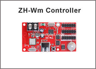 CINA Sistema di programmazione senza fili di wifi di ZH-Wn della scheda di controllo della porta USB LED dei pixel 320*32 per il tabellone per le affissioni di pubblicità del LED fornitore