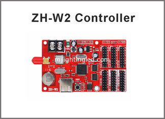 CINA la comunicazione del regolatore ZH-W2 wifi+USB di wifi ha condotto il supporto P10, p13.33, p16, p20, p4.75 della scheda di controllo 1024*64pixels del segno fornitore