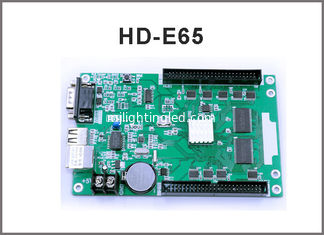 CINA Il regolatore di lan dei regolatori di esposizione del LED HD-E65 HD-E43 per singolo colore &amp; colore doppio ha condotto il segno dell'esposizione fornitore