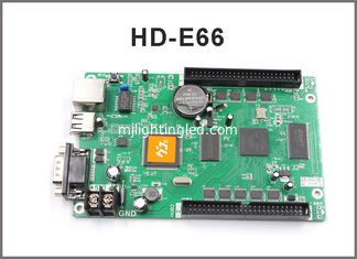 CINA Esposizione del sistema di controllo dell'esposizione HD-E66 HD-E53 P10 programmabile lan + USB + scheda di controllo RS232 per lo schermo di visualizzazione principale fornitore