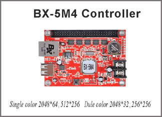 CINA BX-5M4 Controller 256*512 Pixel Led Controller Card Single/Dual Color Control Card P10 Led Module per LED Running Sign fornitore