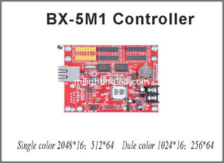 CINA BX-5M1 Controller di modulo a led 64*512 pixel Carta di controllo a colore singolo/doppio LED per P10 Messaggio sullo schermo fornitore