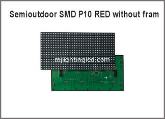 CINA Moduli rossi del pannello di SMD P10 LED senza fram sulla parte posteriore 320*160mm 32*16pixels 5V per il messaggio di pubblicità fornitore