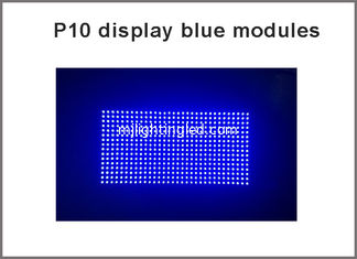 CINA P10 ha condotto luce blu semi-all'aperto del piatto P10 di $ del tabellone la singola singola fornitore