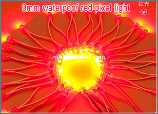 CINA 5V 9mm Pixel LED Light Illuminazioni rosse Moduli a LED per segnali Segnaletica pubblicitaria fornitore