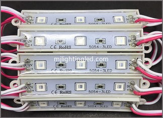 CINA Un modulo di 3 LED del LED rosso 5054, 0.72W 12V, IP65 per marcare a caldo del negozio fornitore
