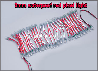CINA il mono pixel IP68 rosso di 9mm 12mm 5V LED impermeabilizza la corda per le lettere della tenda foranea fornitore